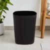 Dunelm Black Plastic Bin -Simple Bathroom 30797409