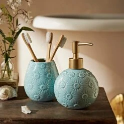 Natural History Museum Corallite Ceramic Lotion Dispenser -Simple Bathroom 30797441 alt02