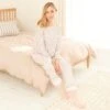 Dunelm Maddie Soft Touch Printed Loungewear Pyjama Set