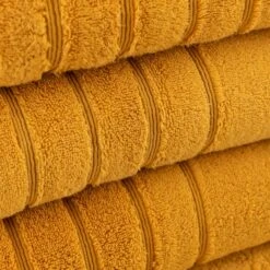 Dunelm Ultimate Towel Ochre -Simple Bathroom 30807531 alt03