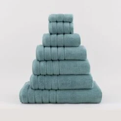 Dunelm Ultimate Towel Teal -Simple Bathroom 30807538 alt01
