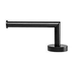 Croydex Epsom Flexi-FixTM Matt Black Toilet Roll Holder -Simple Bathroom 30814807 alt03