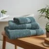 Dunelm Mineral Hotel Luxury Organic Cotton Towel -Simple Bathroom 30815204