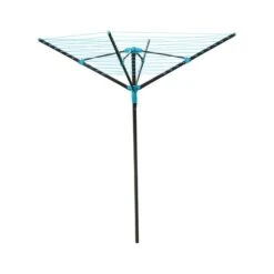 JVL 4 Arm Rotary Clothes Airer, 40m -Simple Bathroom 30824464 alt03