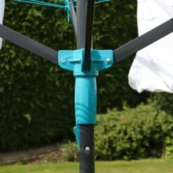 JVL 4 Arm Rotary Clothes Airer, 50m -Simple Bathroom 30824465 alt02