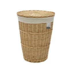 JVL Acacia Willow Round Laundry Basket 12 JVL Acacia Willow Round Laundry Basket -Simple Bathroom 30824552 alt04