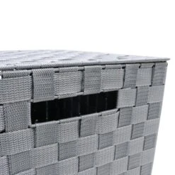 JVL Vichy Laundry Hamper -Simple Bathroom 30824570 alt03