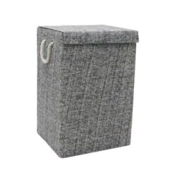 JVL Urban Foldable Laundry Hamper -Simple Bathroom 30824588 alt01