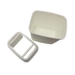 JVL Loop Plastic Push Top Bin 10L -Simple Bathroom 30824628 alt03